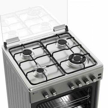 Thermogatz TGS 6021 IX Κουζίνα Υγραερίου 49lt με Εστίες Υγραερίου Π60εκ. Inox Thermogatz TGS 6021 IX Κουζίνα Υγραερίου 49lt με Εστίες Υγραερίου Π60εκ. Inox